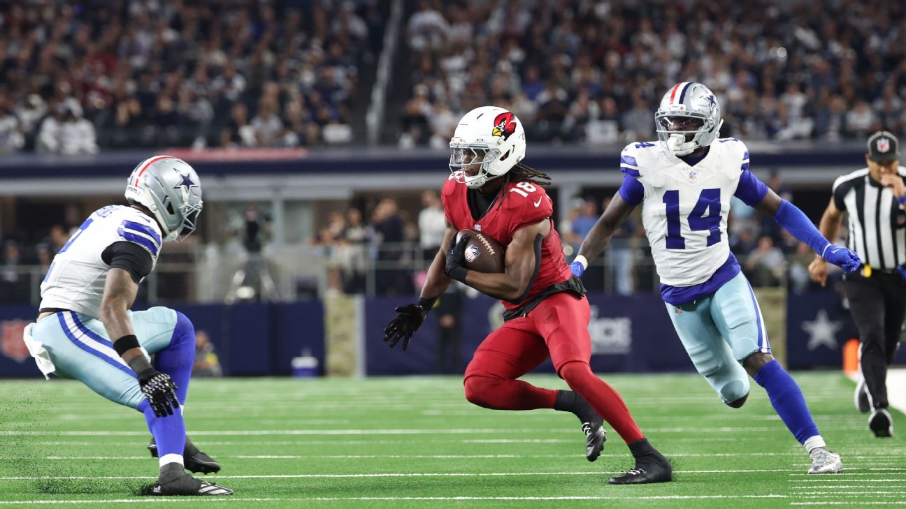  Cardinals snap losing streak, beat Cowboys in Dallas