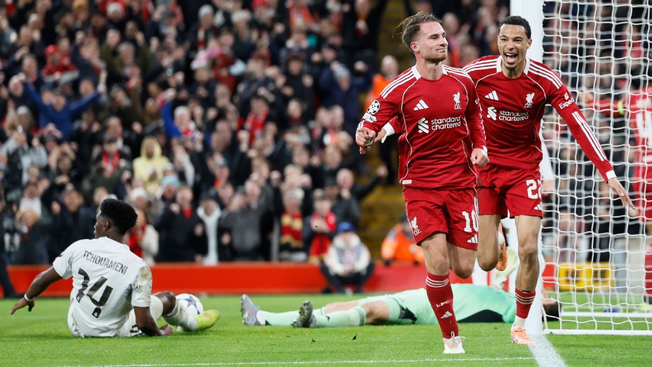  Champions League as it happened: Mac Allister winner for Liverpool, Bayern beat PSG