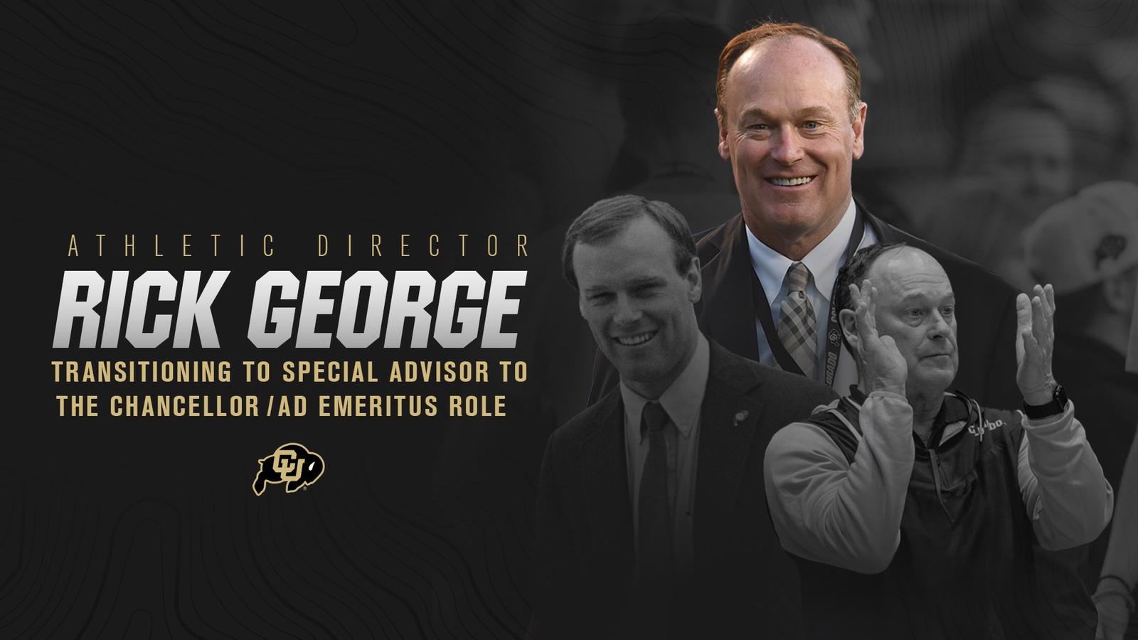  Colorado Athletic Director Rick George to Step Into Advisory Role