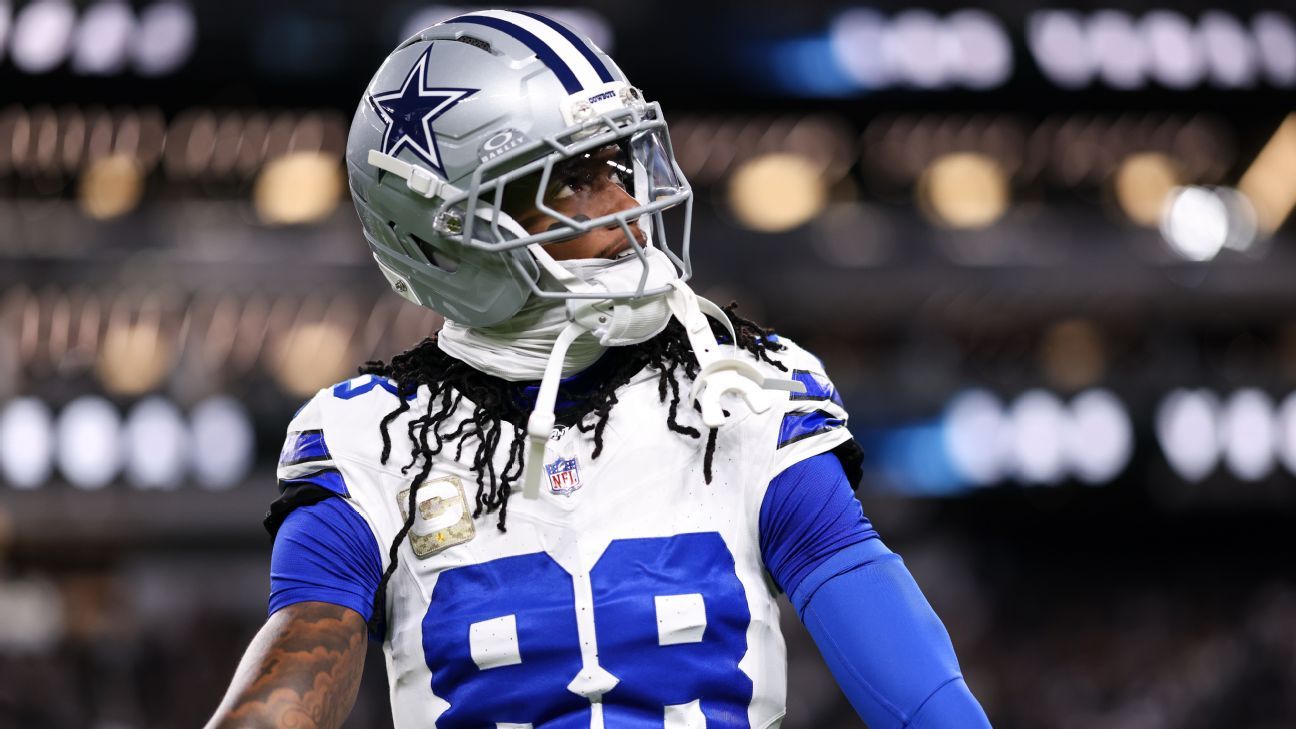  Cowboys’ Lamb, Pickens don’t play 1st series in coach’s decision