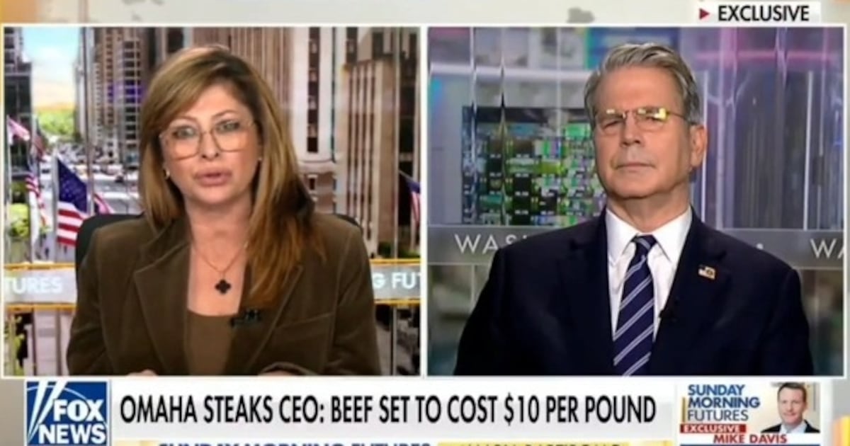  Treasury Secretary Scott Bessent Gives Bonkers Explanation for Rising Beef Costs