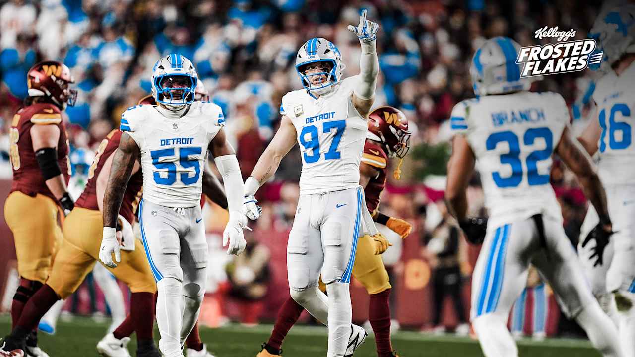  Detroit Lions EDGE Aidan Hutchinson looking forward to challenge of facing Philadelphia Eagles OL