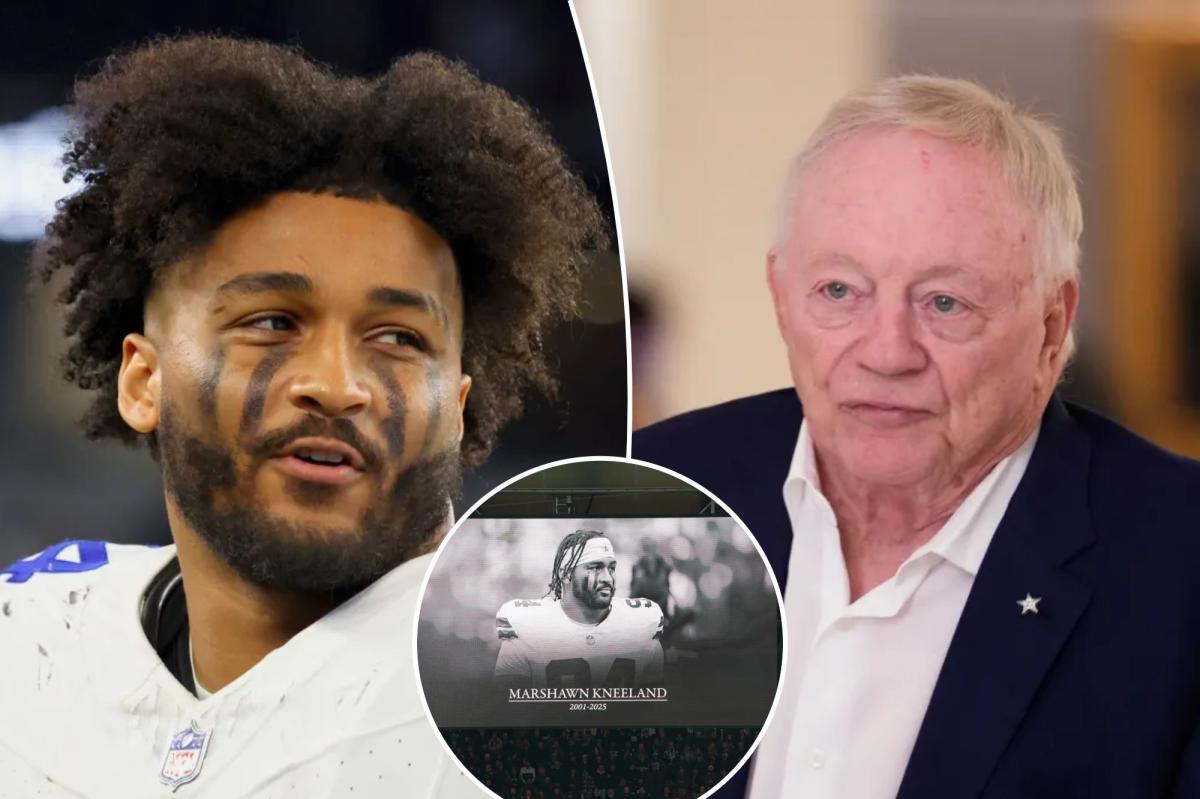  ‘Devastated’ Jerry Jones mourns Marshawn Kneeland in emotional address