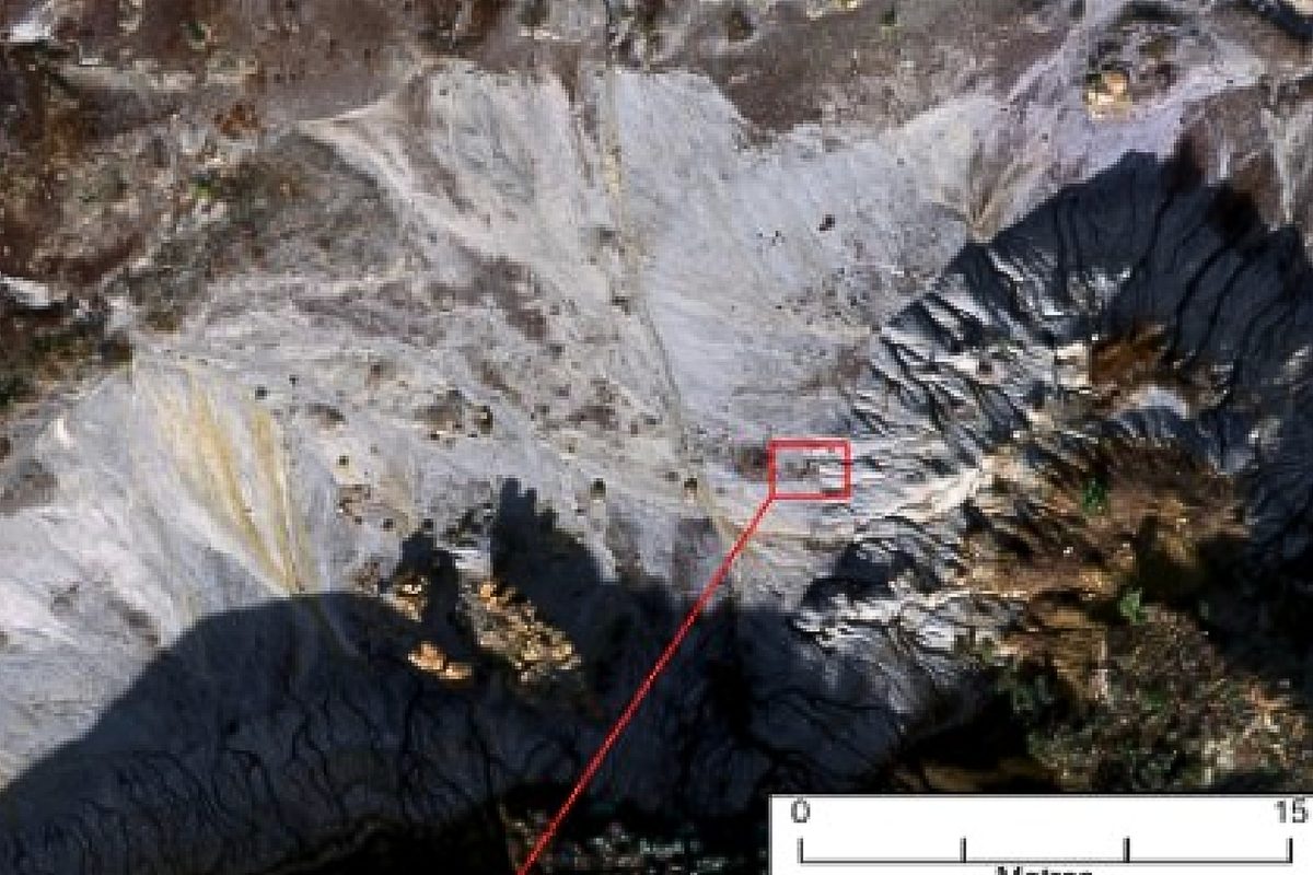  When scientists sent drones into Dinosaur Provincial Park, they made a remarkable discovery