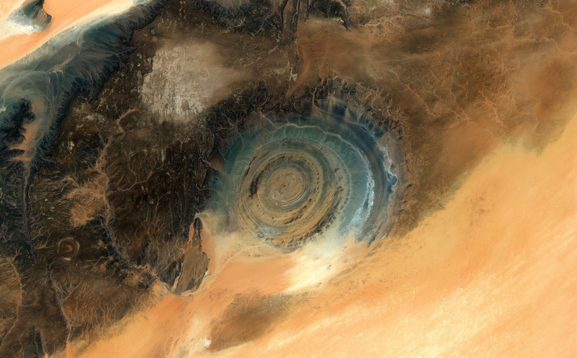  Earth from Space: Eye of the Sahara