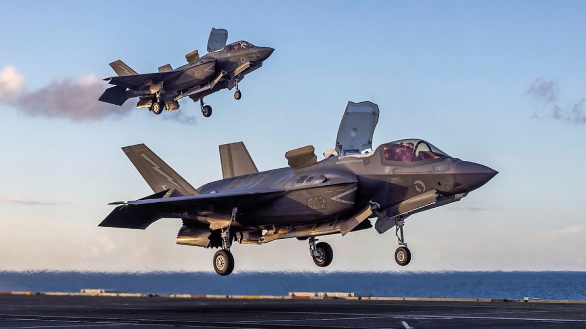  British Carrier Hosts Largest Number Of F-35Bs On A Ship Ever