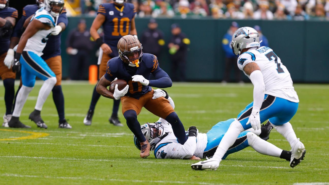  Fantasy football Week 11 inactives: Status for Matthew Golden, Davante Adams and others