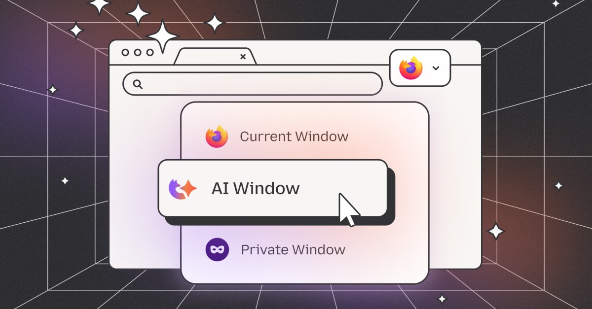  Mozilla announces an AI ‘window’ for Firefox