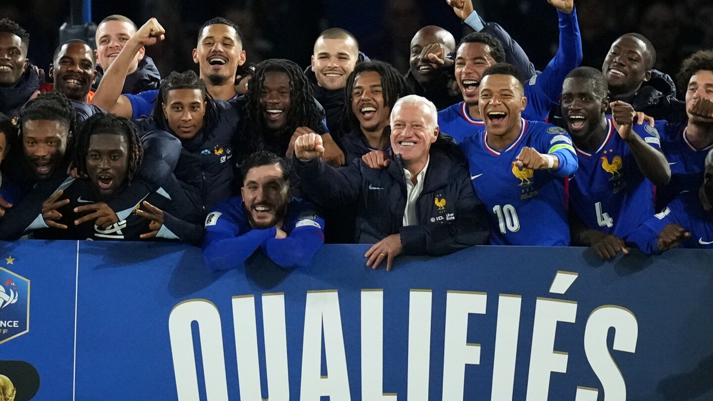  France qualifies for 2026 World Cup, Ronaldo gets 1st international red card