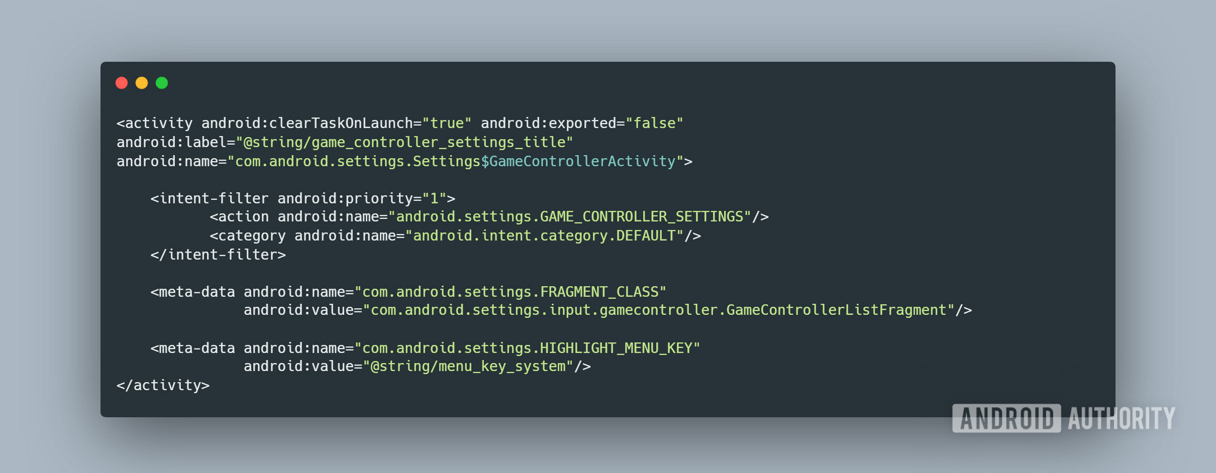 Game Controller Settings Activity in 2511 Android Canary Game Controller Settings Activity in 2511 Android Canary