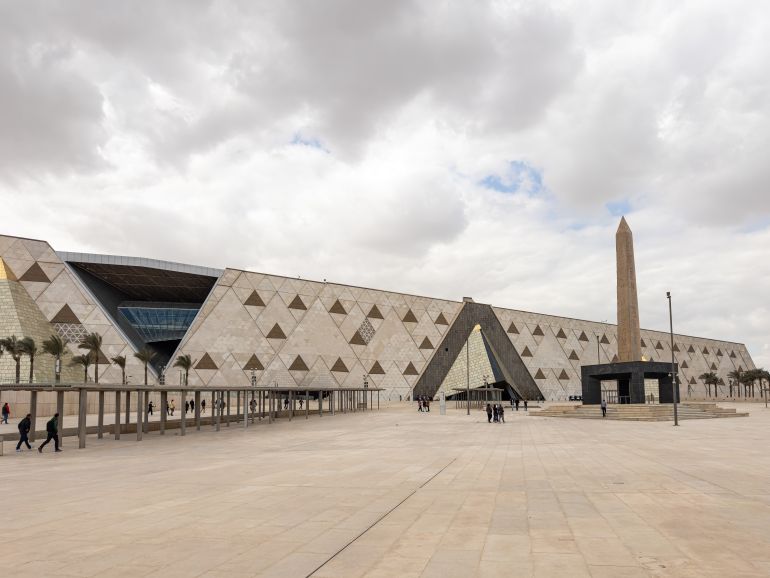 The Grand Egyptian Museum also known as the Giza Museum, is an archaeological museum in Giza, Egypt