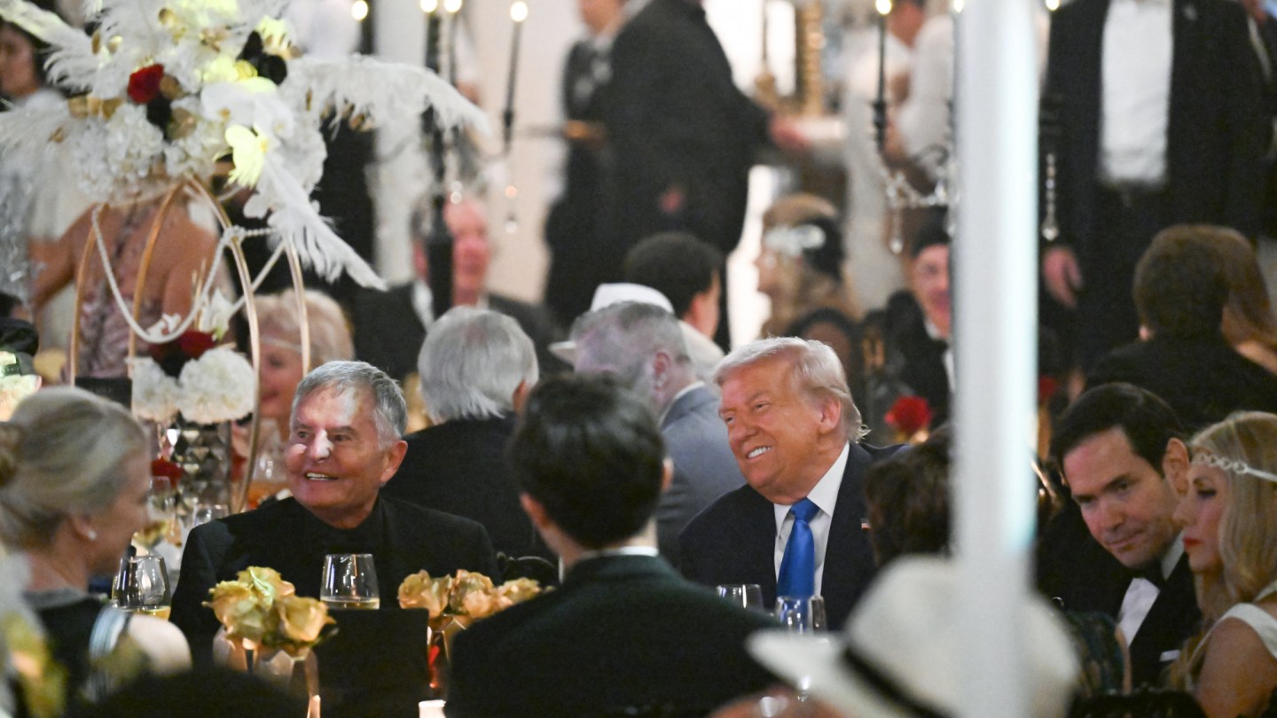  Marvel Mogul Seated Next to Trump at Mar-a-Lago Gatsby Bash