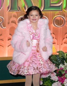 Scarlett Spears at the "Wicked: For Good" New York Premiere held at Lincoln Center for the Performing Arts on November 17, 2025 in New York, New York. (Photo by John Nacion/Variety via Getty Images)