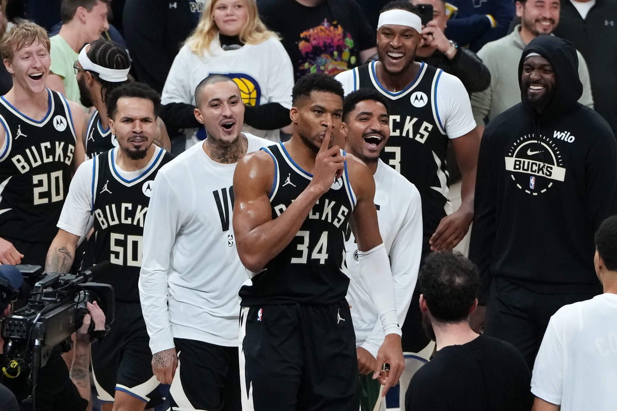  Giannis Antetokounmpo silences ‘hostile’ Pacers crowd with buzzer-beater