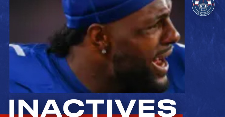  Giants-Packers inactives: CB Paulson Adebo a late scratch for New York