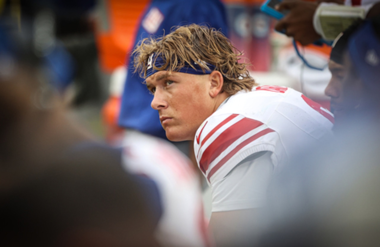  Giants’ starting QB out for Lions matchup, former No. 1 overall pick will start