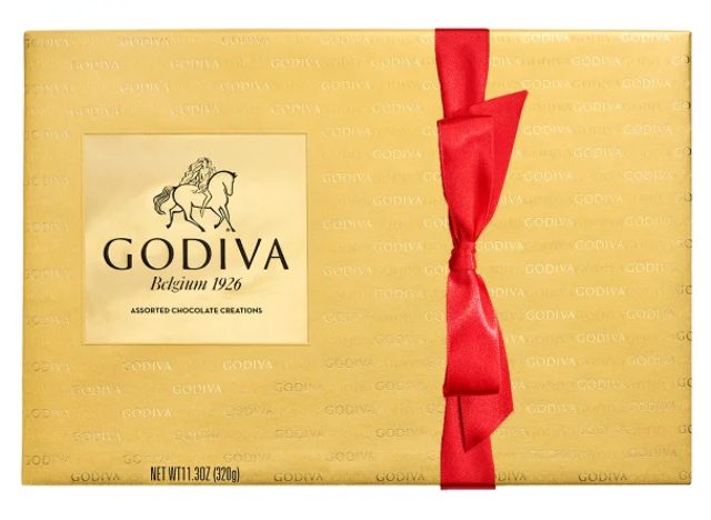 Godiva Goldmark Assorted Chocolate Gift Box, 4 Pack, 108 Total Pieces