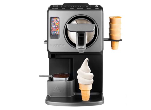 Gourmia 2 Quart Automatic Soft Serve Ice Cream and Frozen Drink Maker