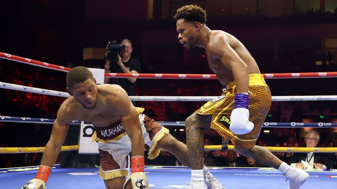  Haney dominates Norman to capture WBO welterweight title