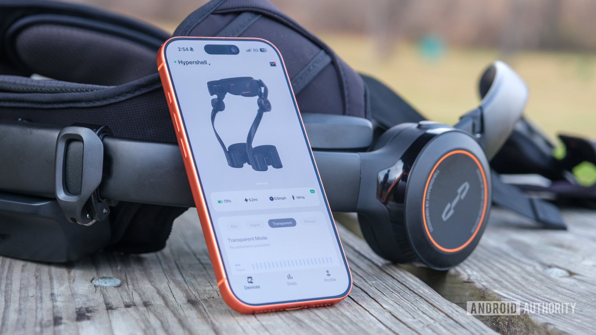 Hypershell X Ultra app homepage
