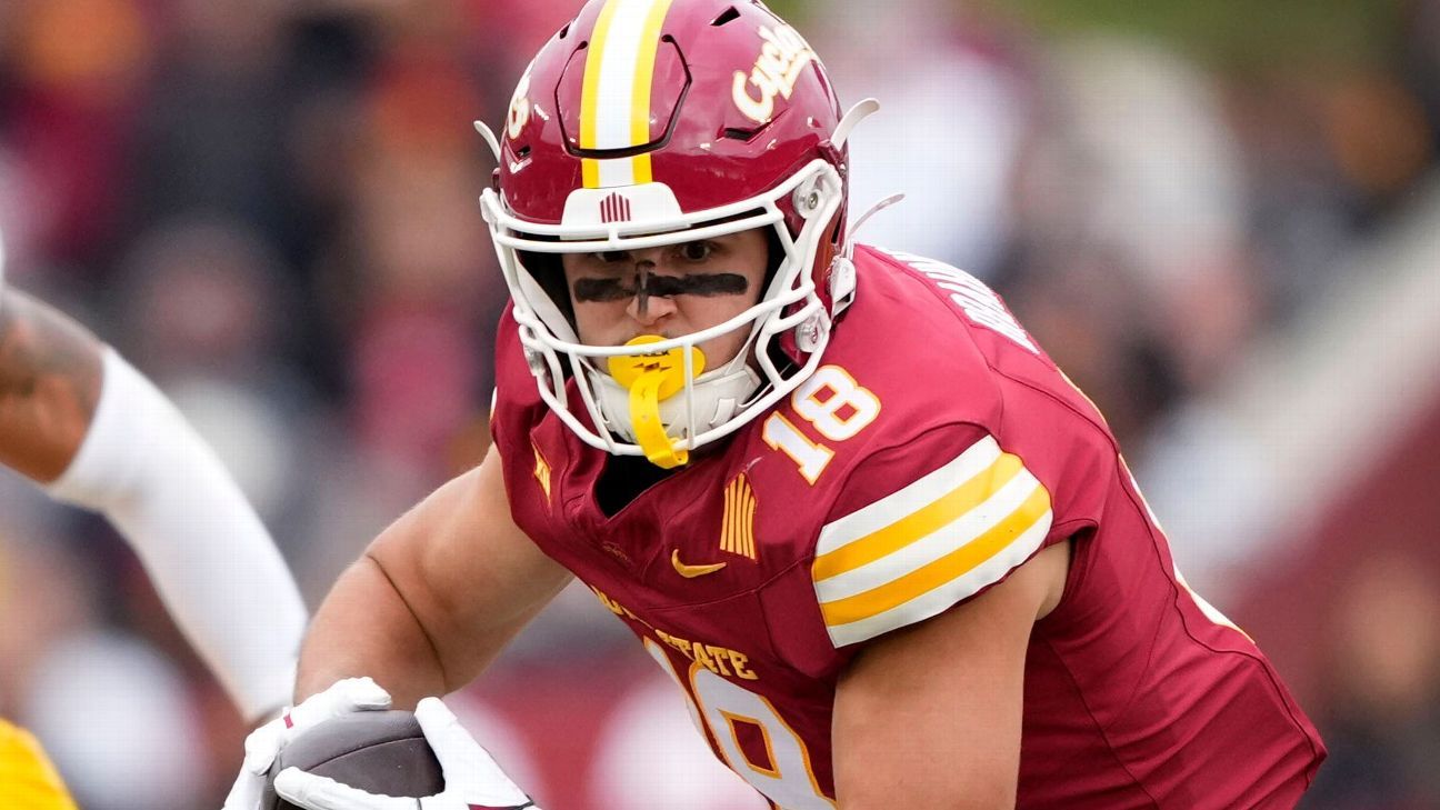  Iowa State TE Brahmer hospitalized, discharged after big hit