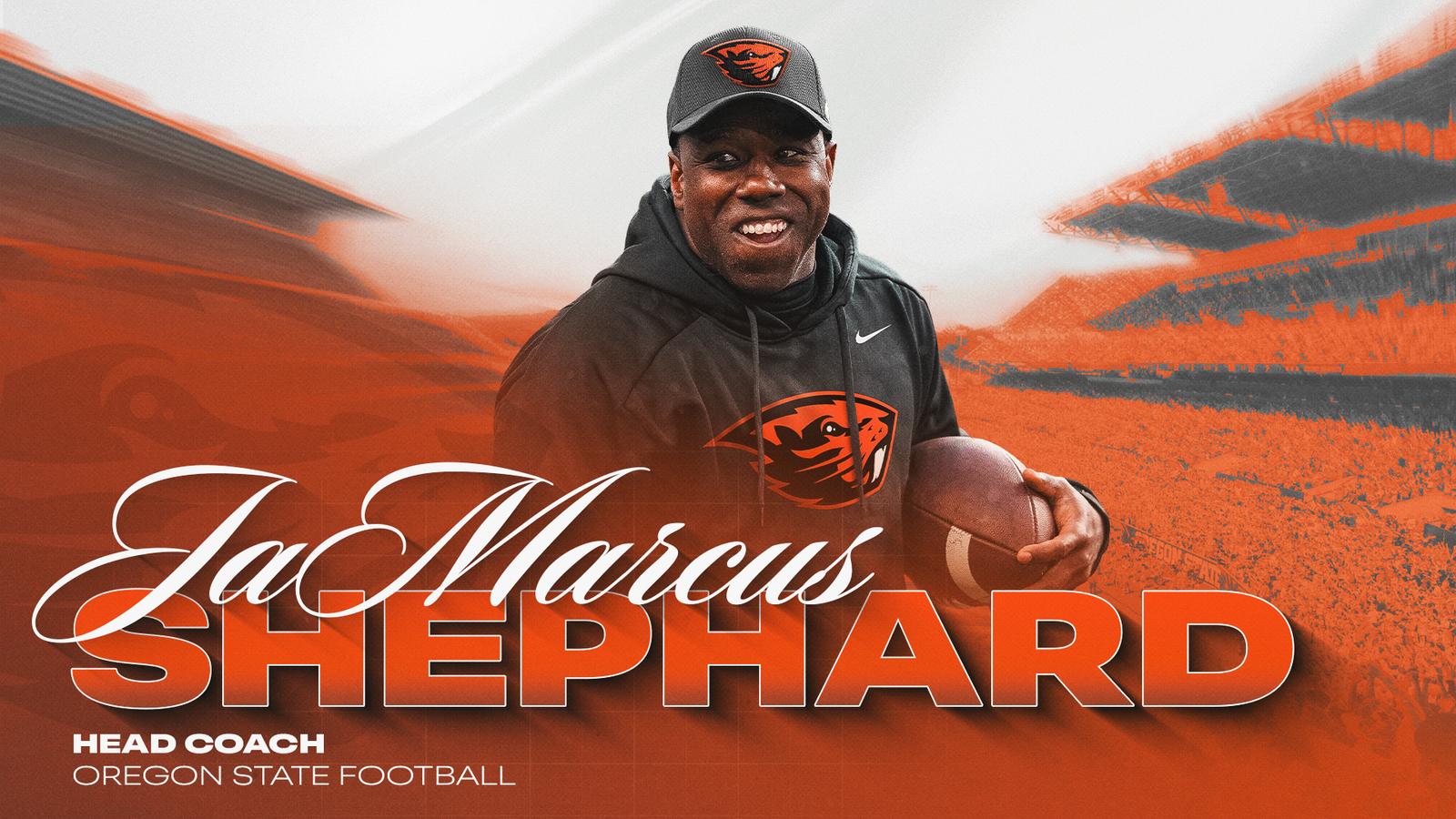  JaMarcus Shephard Named Oregon State Head Football Coach