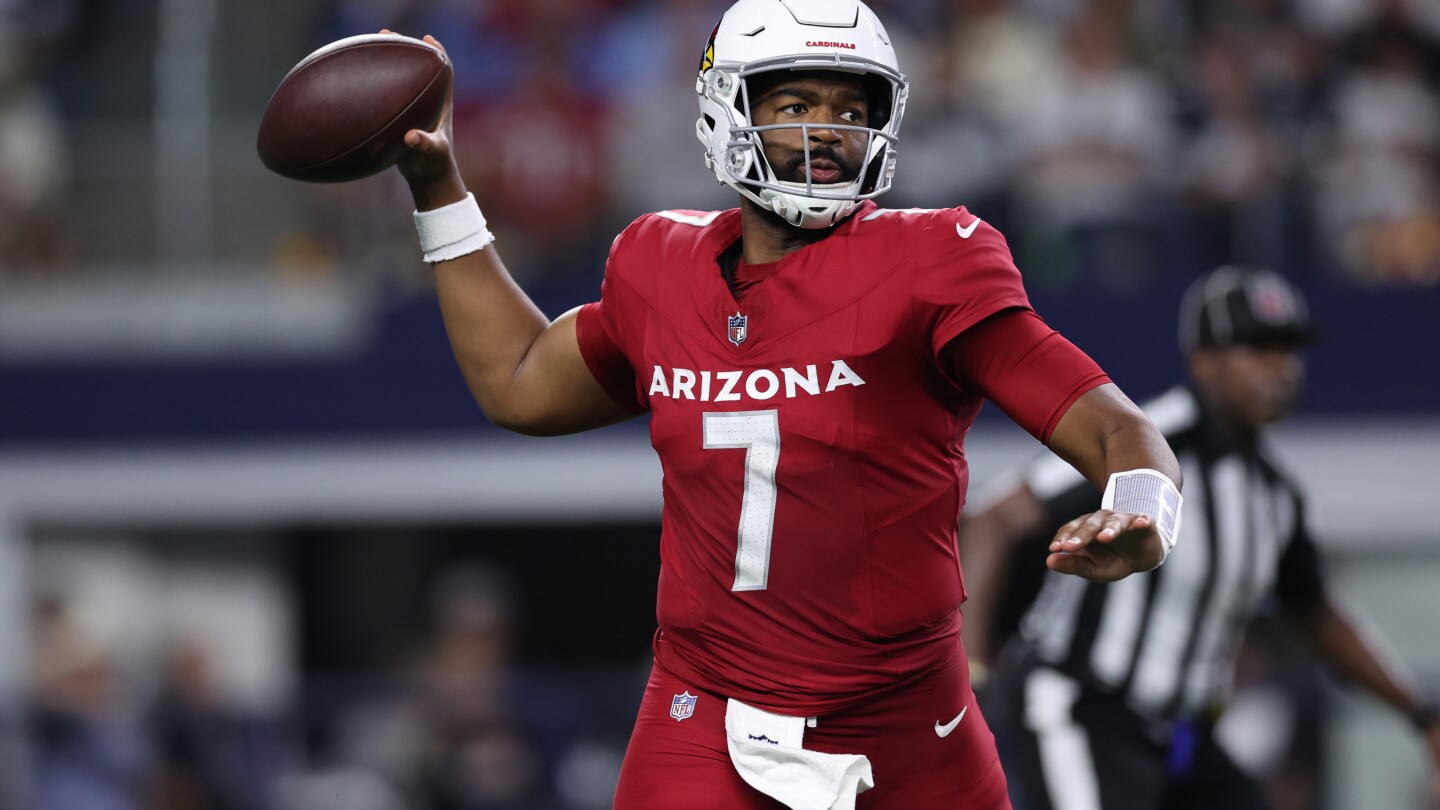  Jacoby Brissett will start for Cardinals vs. Seahawks Sunday