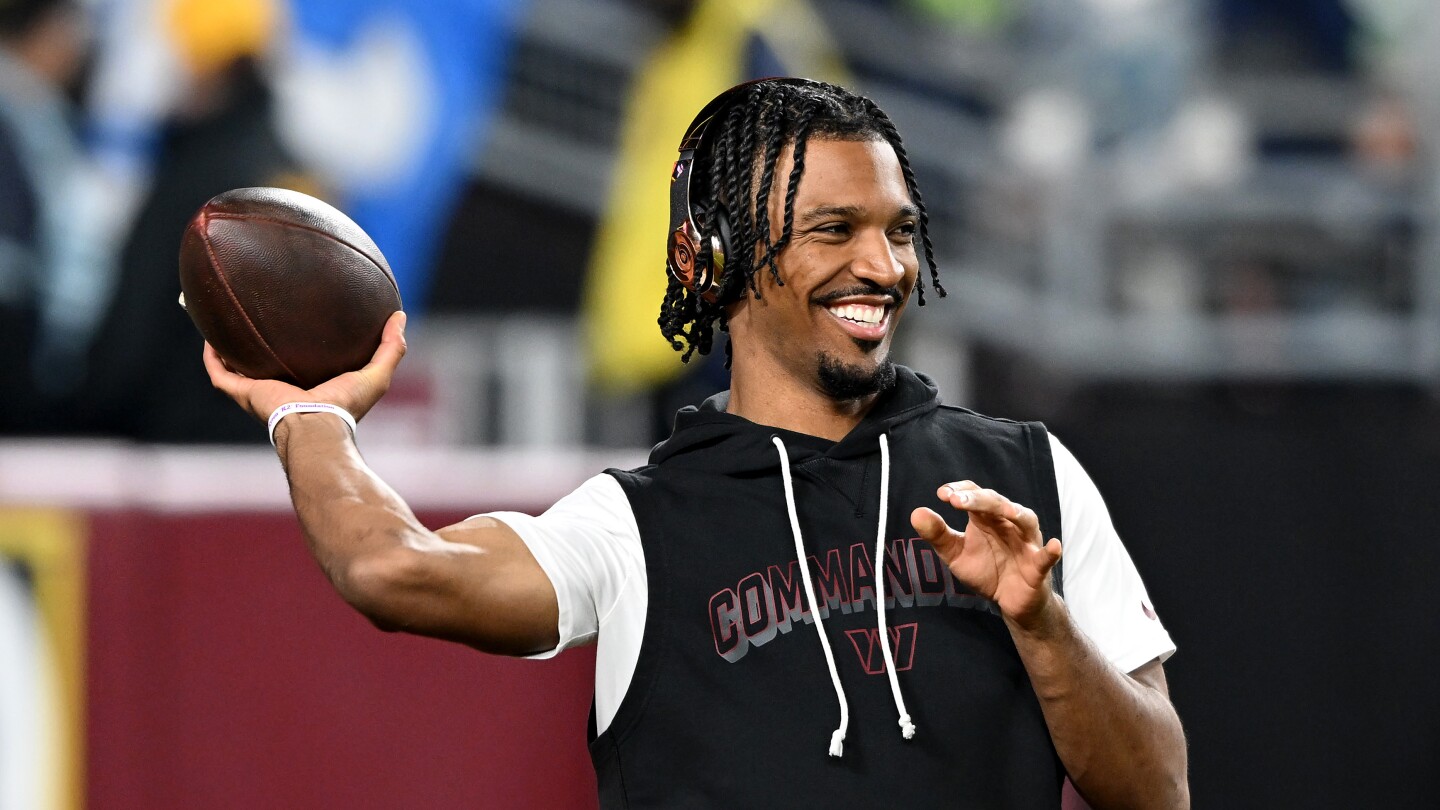  Jayden Daniels’ elbow does not require surgery, will not immediately be placed on IR