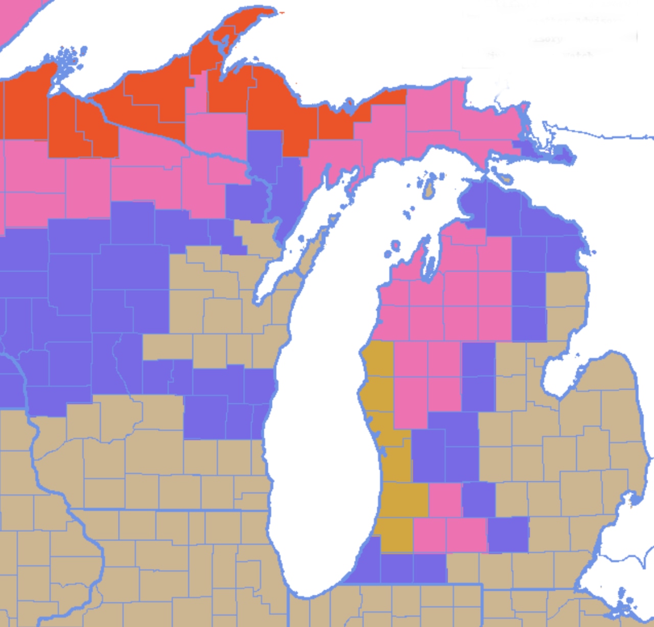 Blizzard, Winter Storm Warnings expand; Every Michigan county under a warning or advisory