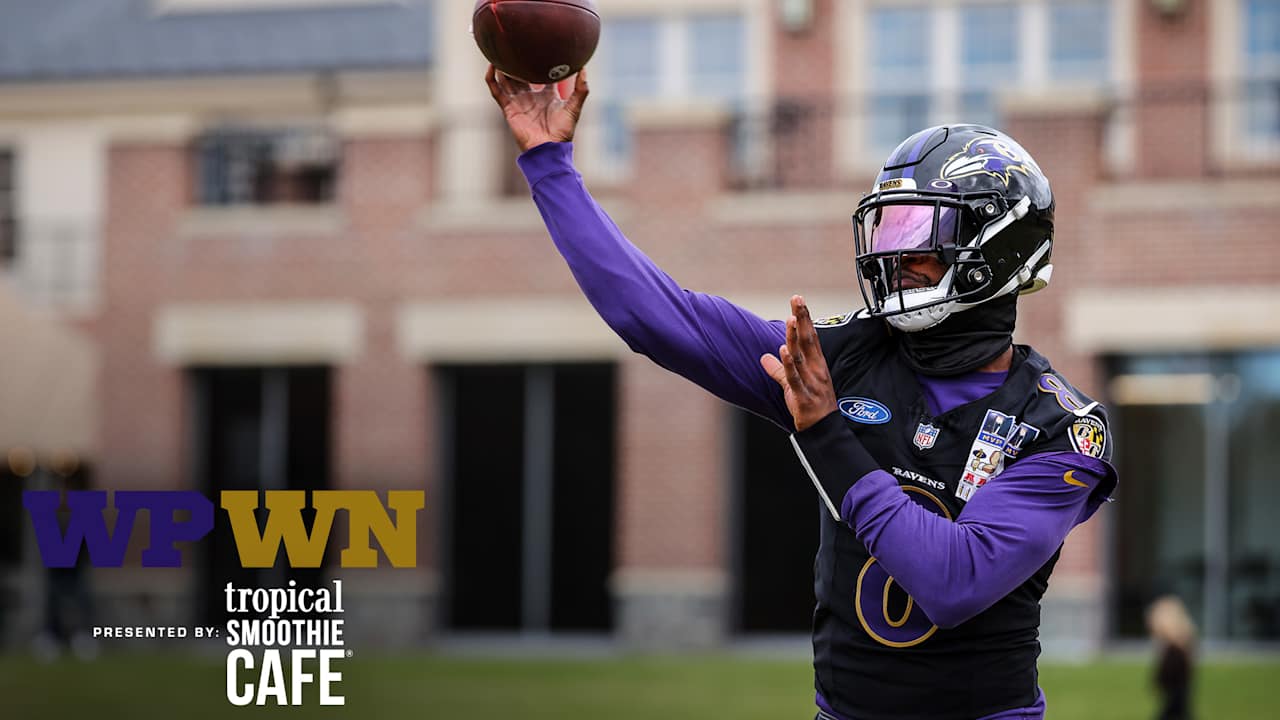  Lamar Jackson Returns to Full Practice, Says Sore Knee Is Getting Better