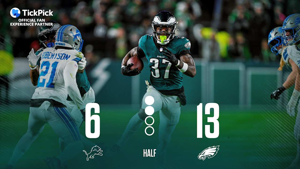  Lions vs. Eagles Live Updates