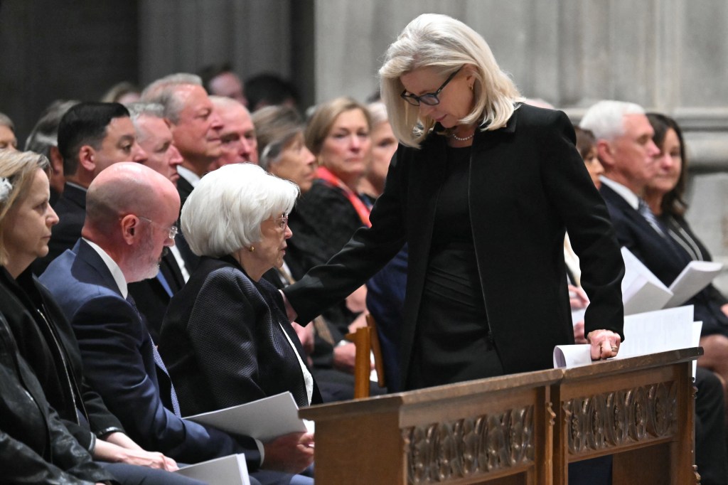  Fox News Snubs Liz Cheney Eulogy; Trump, Vance Not Invited