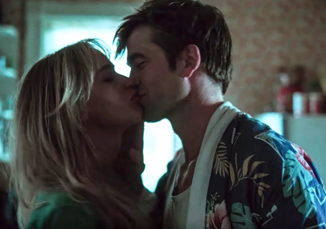 DIE MY LOVE, from left: Jennifer Lawrence, Robert Pattinson, 2025. © MUBI /Courtesy Everett Collection