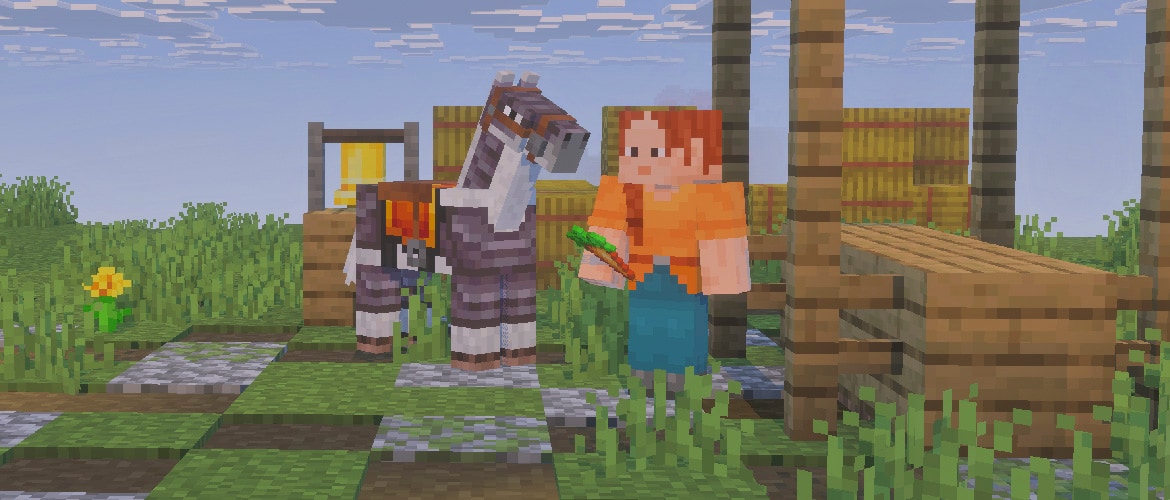  Test Netherite horse armor | Minecraft