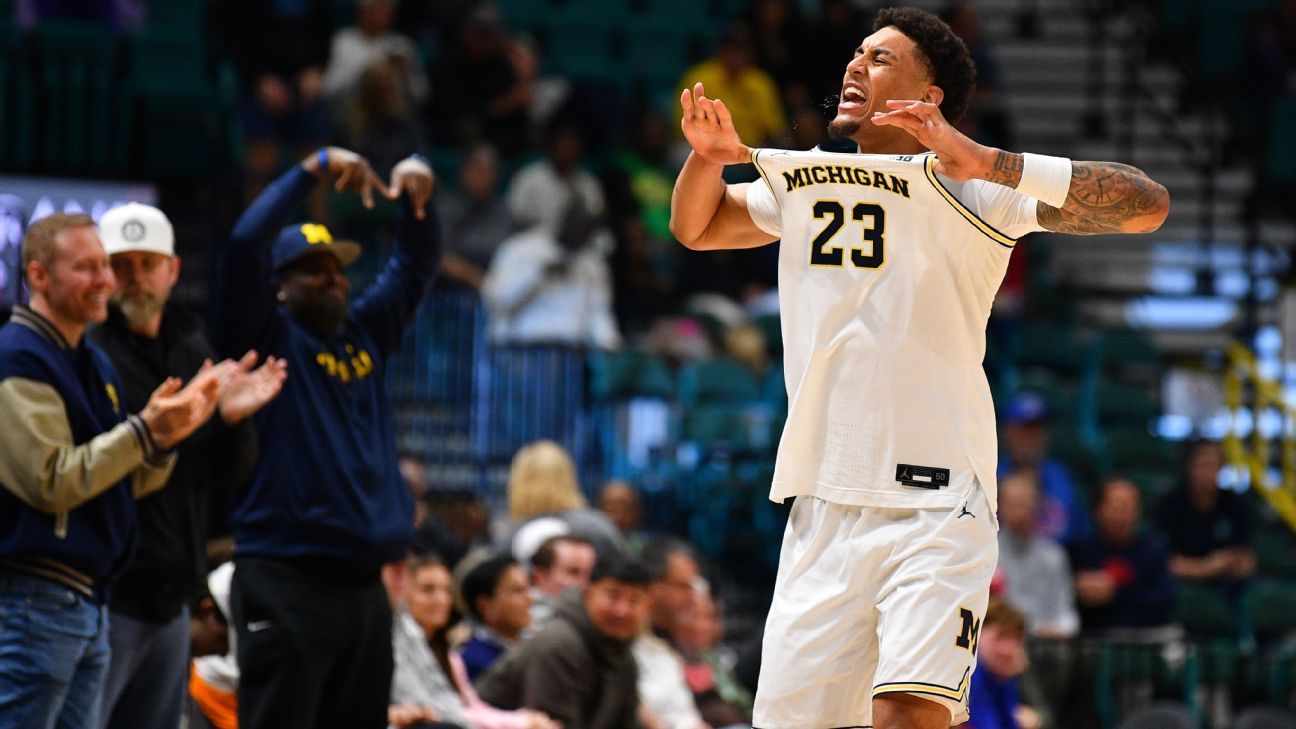  Michigan makes statement with 40-point win vs. Gonzaga