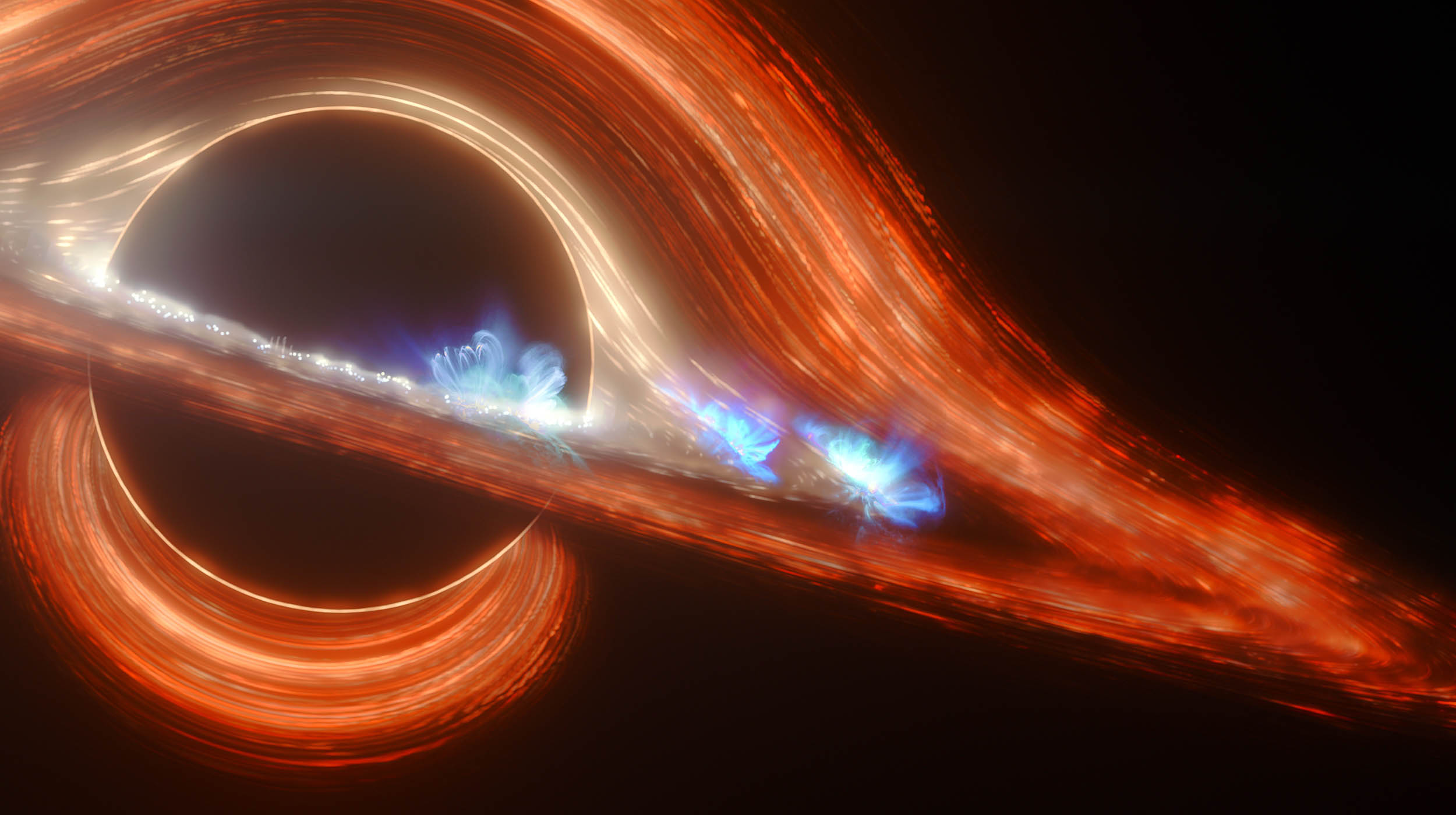  NASA captures the violent area around the Milky Way’s black hole