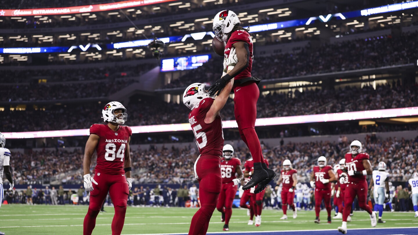  Monday Night Football: Cardinals rough up Cowboys, 27-17