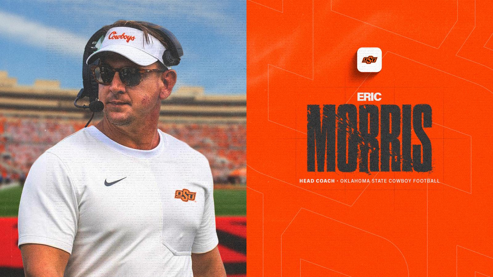  Morris Named Oklahoma State’s 25th Head Football Coach