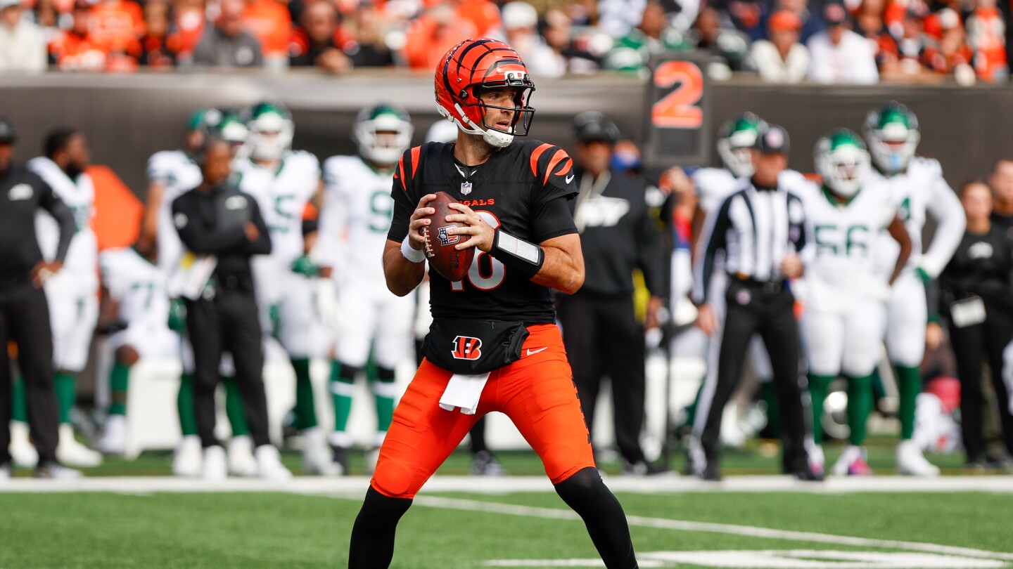  NFL 2025 Week 9 early inactives: Joe Flacco will start for the Bengals, Trey Hendrickson out