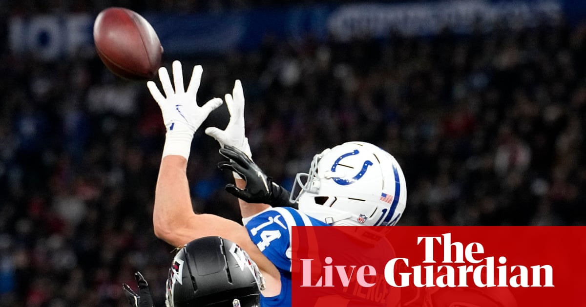  NFL week 10 live: Indianapolis Colts v Atlanta Falcons in Berlin – live | NFL