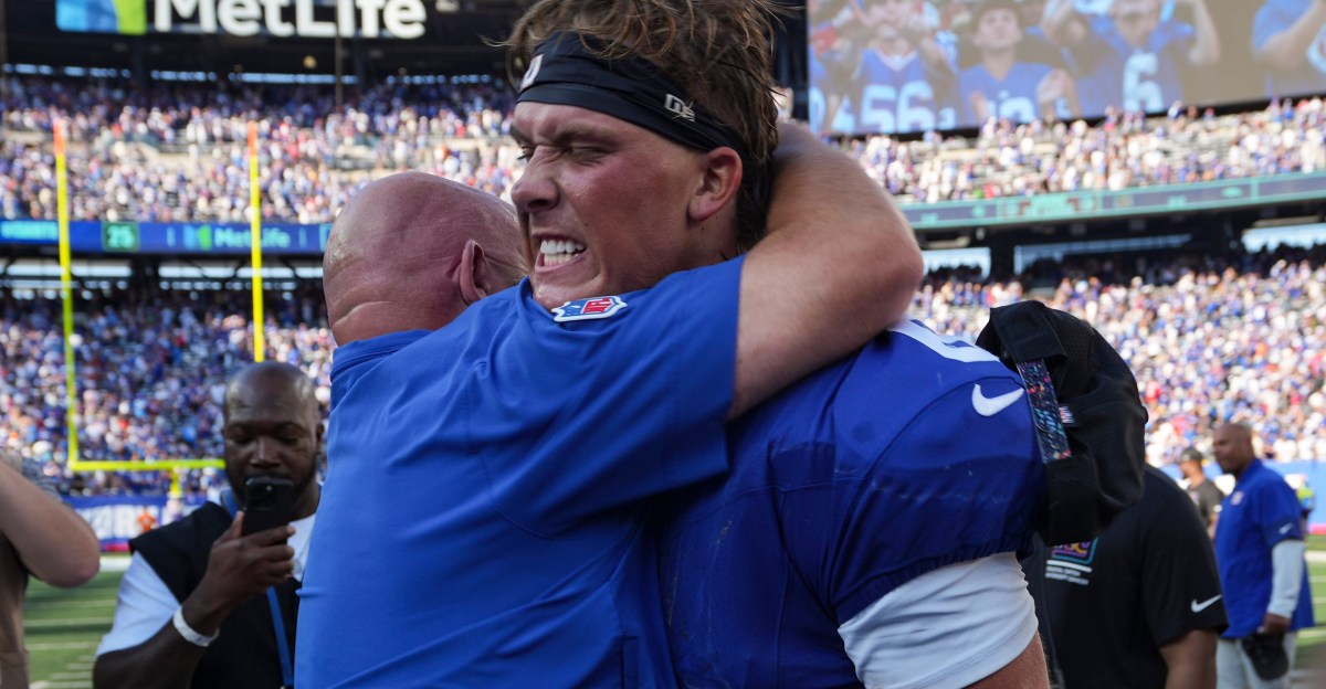  NY Giants QB Jaxson Dart addresses firing of ex-coach Brian Daboll