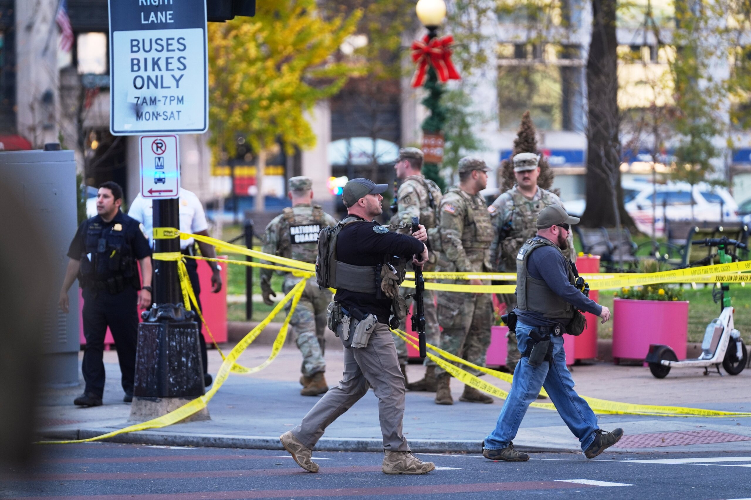  DC police may pair up with National Guard members after shooting near White House