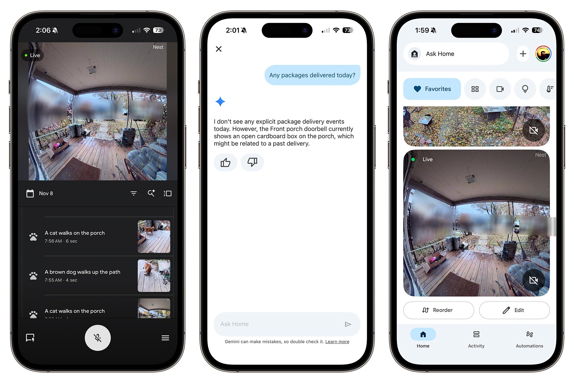 Nest Doorbell In Google Home App