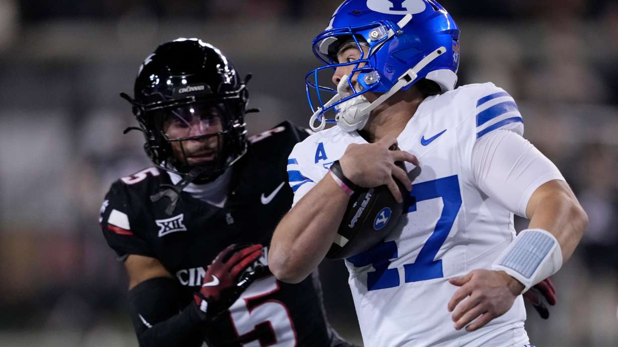  No. 11 BYU runs past Cincinnati to inch closer to Big 12 title game