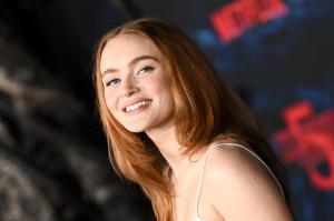 Sadie Sink at the "Stranger Things" Season 5 World Premiere held at the TCL Chinese Theatre on November 06, 2025 in Los Angeles, California.