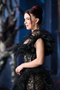 Millie Bobby Brown at the "Stranger Things" Season 5 World Premiere held at the TCL Chinese Theatre on November 06, 2025 in Los Angeles, California.