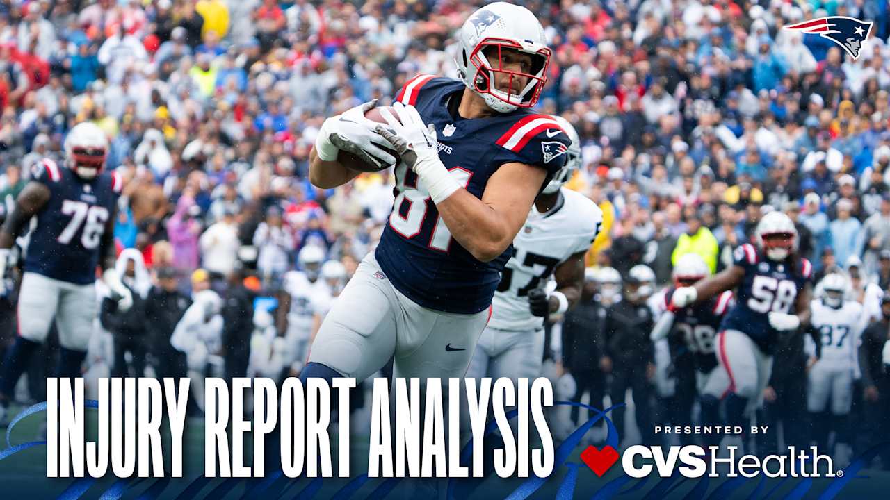  Patriots Rule Out Four Players for Thursday Night Football vs. the Jets 