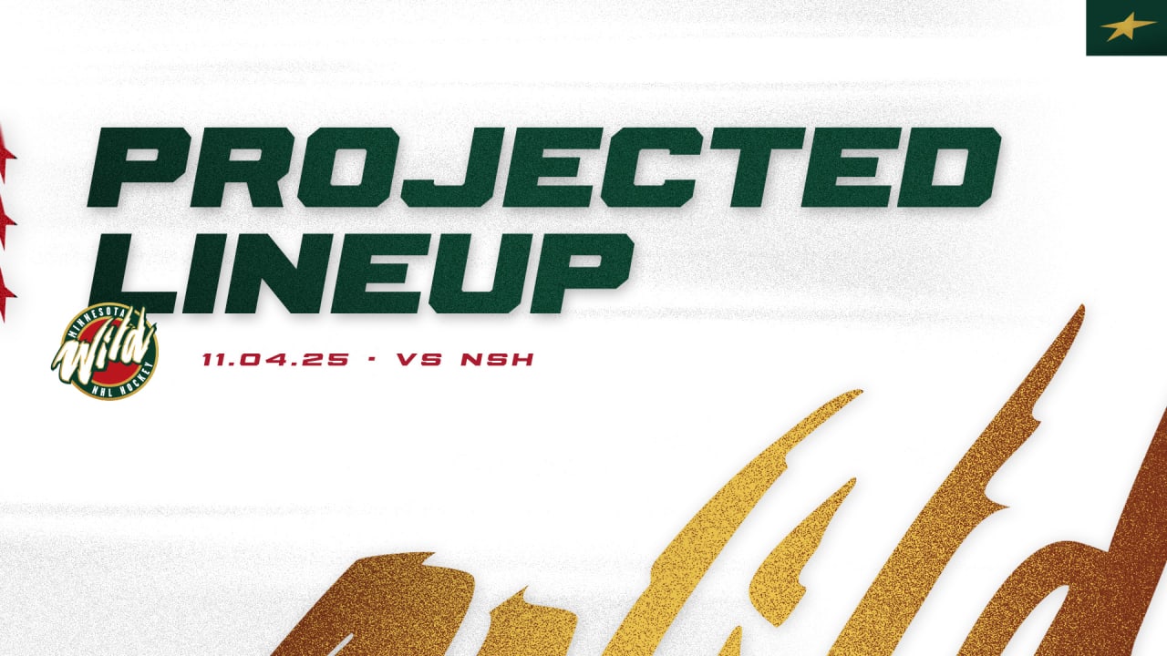  Projected Lineup: Wild vs. Predators – NHL.com