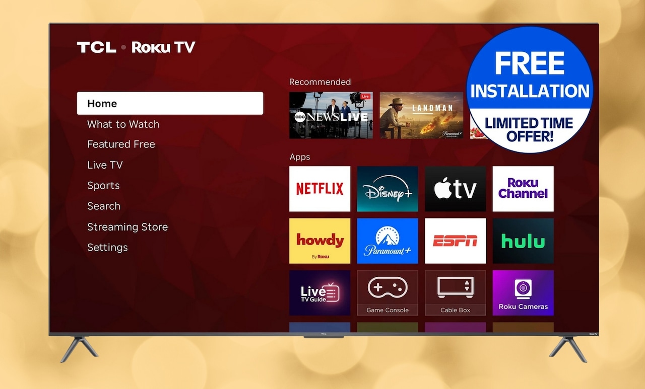  Walmart’s TCL 85” Roku Smart TV is on sale with free shipping