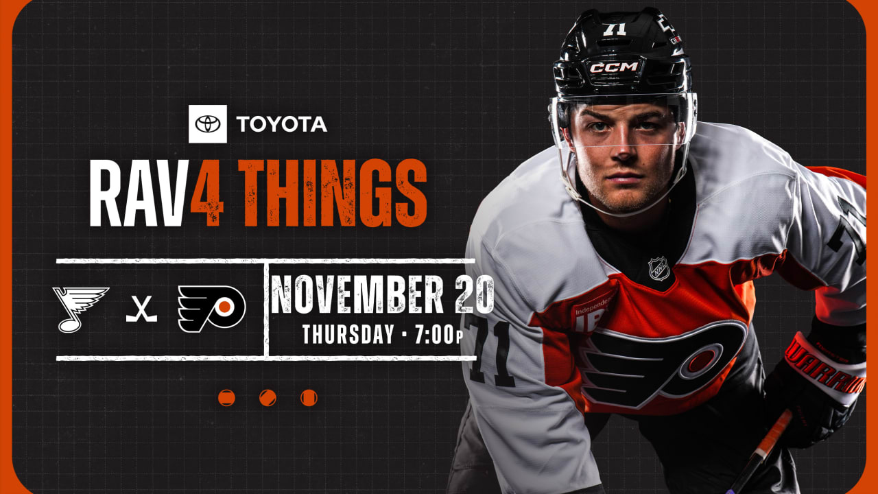  RAV4 Things: Flyers vs. Blues
